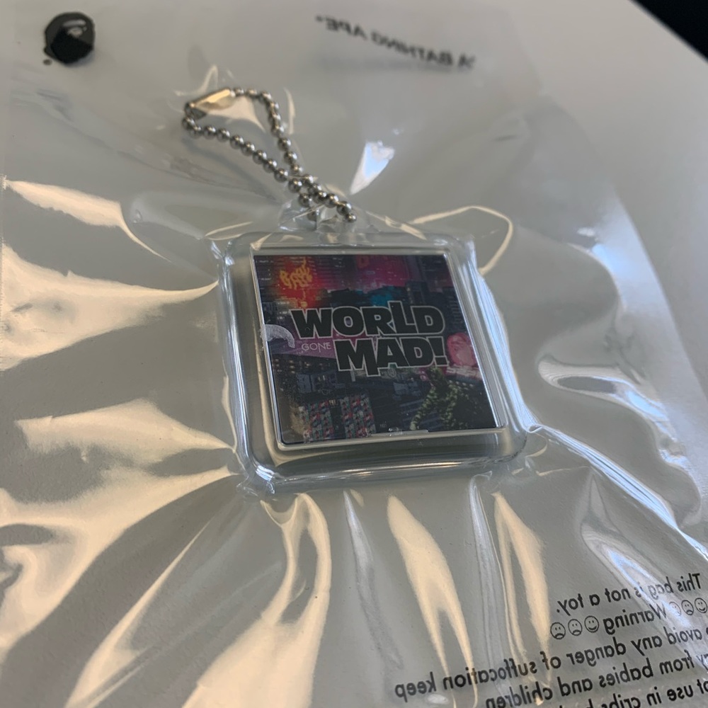 Bape key chain